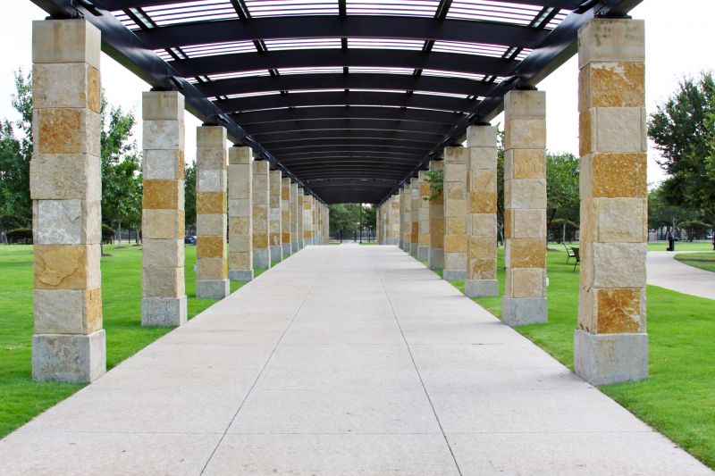 Backyard Walkway Installation