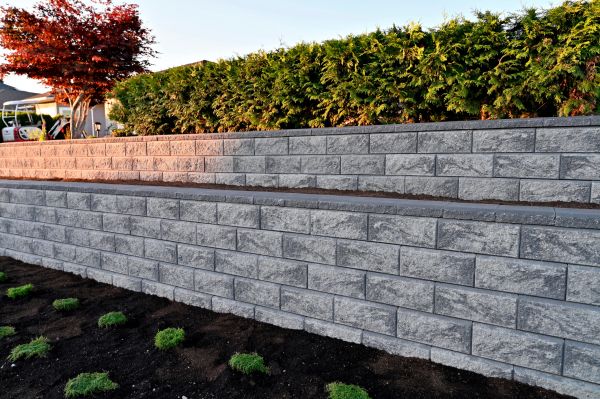 Concrete Retaining Wall Installation in Greenwood