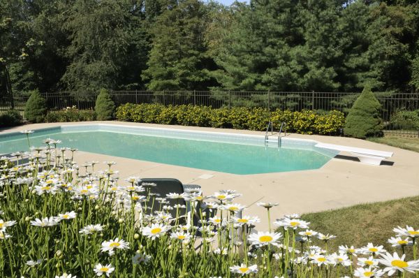 Concrete Deck Installation in Greenwood
