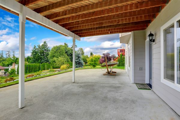 Backyard Patio Installation in Greenwood