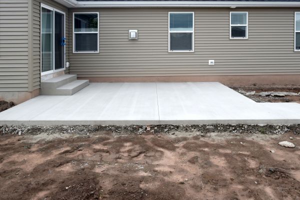 Concrete Steps Construction in Greenwood