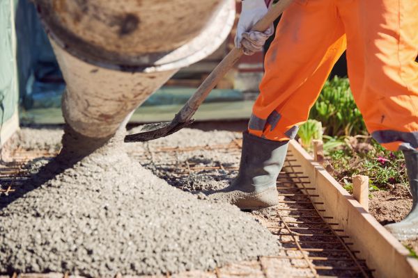 Poured Concrete Installation in Greenwood