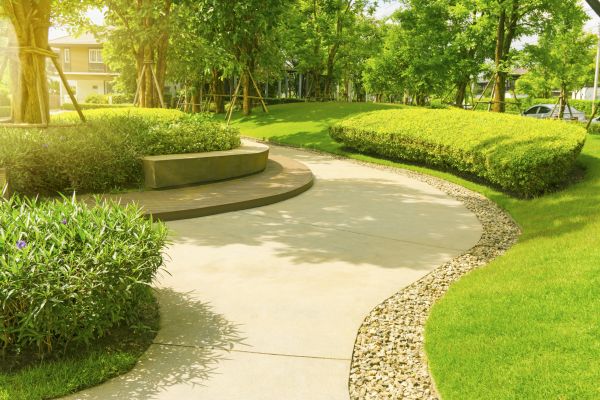 Cement Walkway Installation in Greenwood