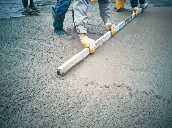 Cement Slab Installation in Greenwood