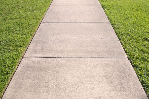 Cement Sidewalk Replacement in Greenwood