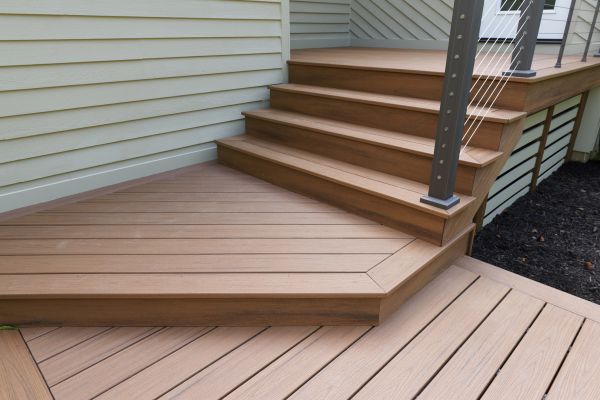 Patio Staircase Construction in Greenwood