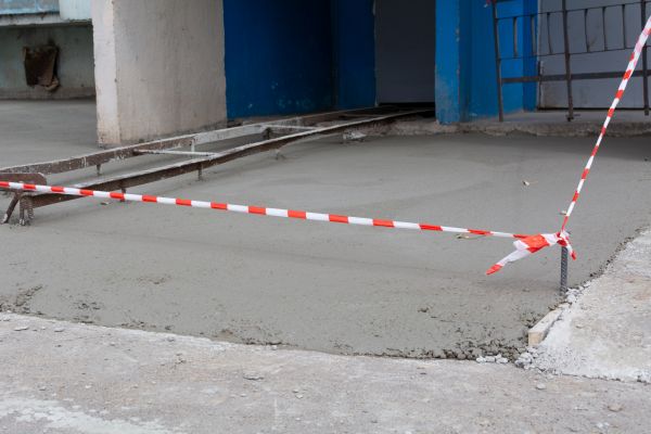 Garage Concrete Replacement in Greenwood