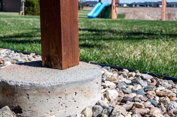 Deck Footing Installation in Greenwood