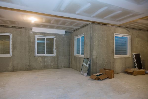 Basement Concrete Installation in Greenwood
