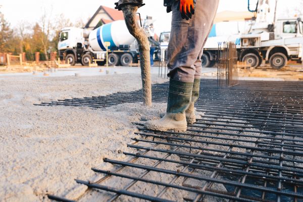 Poured Foundation Installation in Greenwood