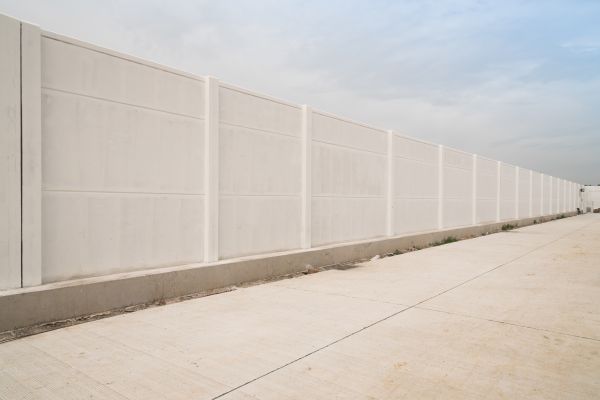 Concrete Fence Construction in Greenwood