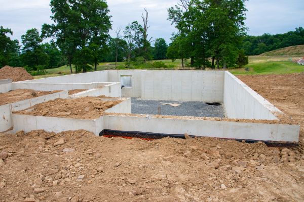 Basement Foundation Pouring in Greenwood