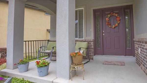 Porch Concrete Laying in Greenwood