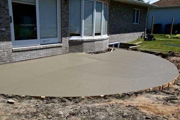 Deck Concrete Construction in Greenwood