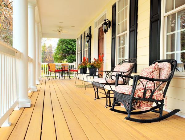 Front Porch Renovation in Greenwood
