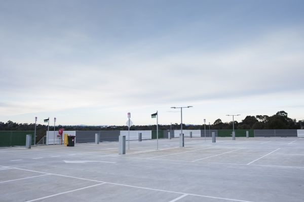 Concrete Parking Lot Paving in Greenwood