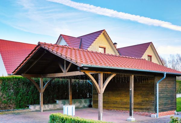 Carport Base Construction in Greenwood