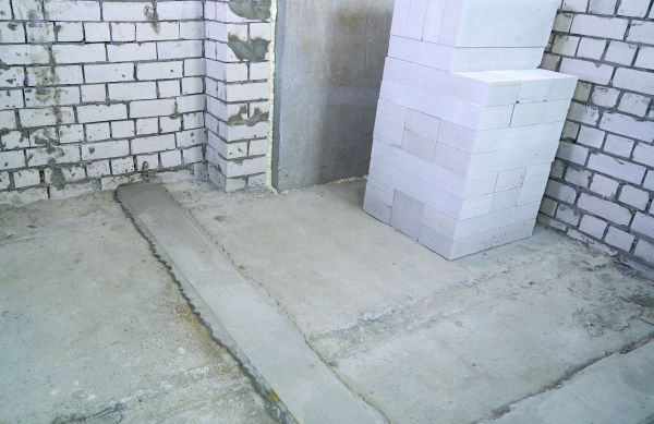 Basement Concrete Construction in Greenwood