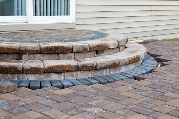 Patio Step Installation in Greenwood