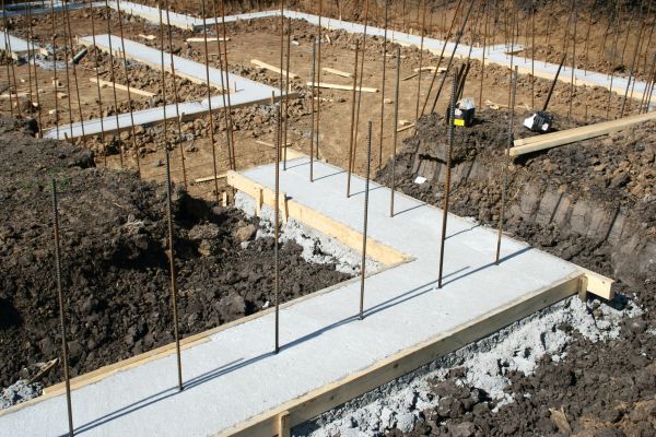 Cost of Footing Construction in Greenwood