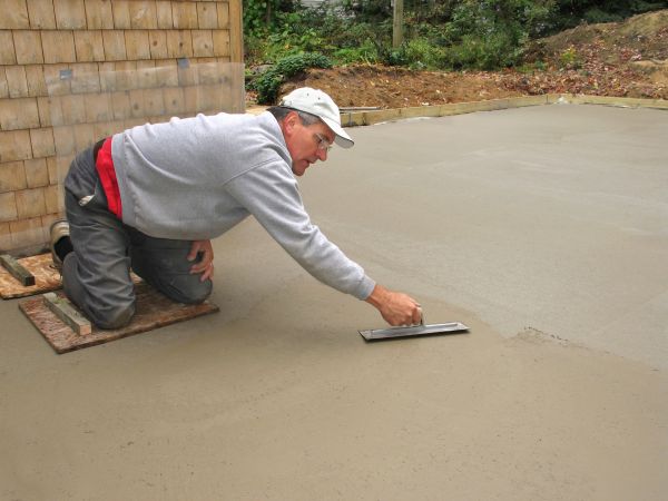 Porch Slab Installation in Greenwood