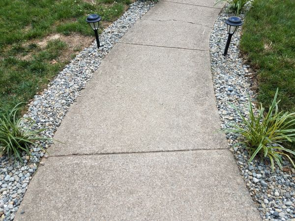 Cement Path Construction in Greenwood