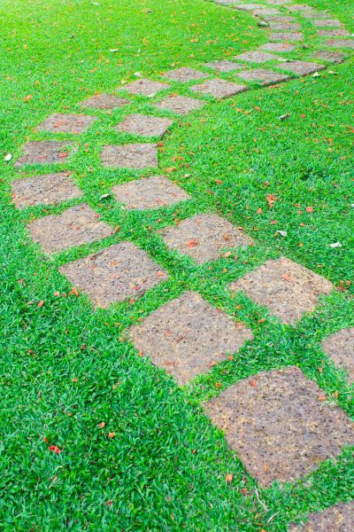 Backyard Pathway Construction in Greenwood